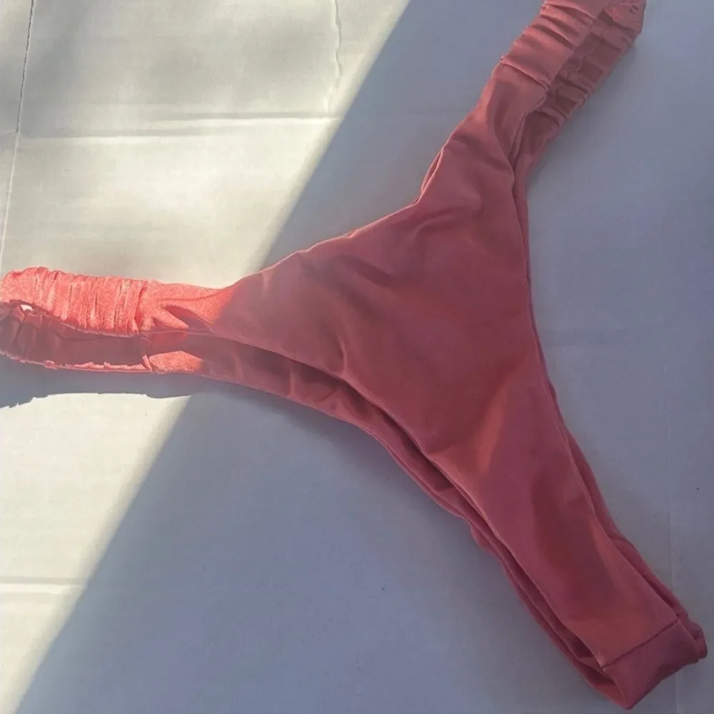 NWOT Sommer Swim Lucia Bikini Top & Iggy Bottom Set in Coral Size M/L - Picture 10 of 11